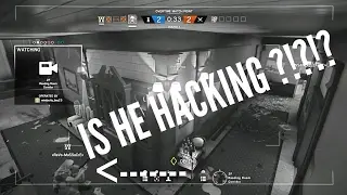 IS HE HACKING?!?!?!