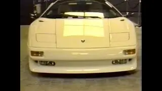 1993 Los Angeles Auto show Ferrari Lamborghini 1993 mr2 300zx Camaro mustang mach 3 show car