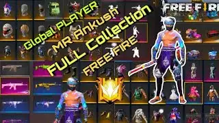 Global No.1 Player Ankush Freefire Full Collection || Ankush Id:- || Pro And Rare Collection.
