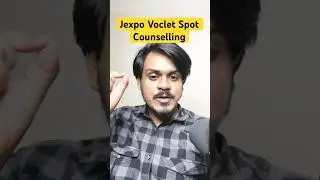 Jexpo 2025: Spot Counselling | Voclet 2025| Jexpo Counselling 2025| Jexpo Polytechnic Admission 2025