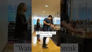 Water Cooler Break at Wine Enthusiast