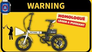 HITWAY - BK35 v&eacute;lo &eacute;lectrique HOMOLOGU&Eacute; - UNBOXING