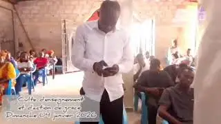 Eglise la JUSTIFICATION: culte d'enseignement et d'action de gr&acirc;ce, dimanche 04 janvier 2026