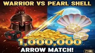Warrior vs pearl shell dice yalla ludo 1 million arrow match | bes arrow game play yalla Ludo 