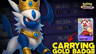 THIS IS THE REASON I NEVER TRUST GOLD BADGE CINDERACE 😌 | POKEMON UNITE