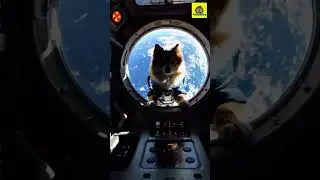Hello world! #funny #ai #fyp #viral #trending #dog #Space #Astronaut