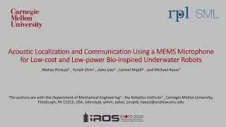 IROS2022 - A low-cost solution towards acoustic localization for bio-inspired underwater robots