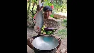 Traditional Catch and Cook: Fresh Fish Over Open Fire