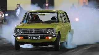 VIS ROTARY COROLLA WAGON 10.38 @ 131 MPH SYDNEY DRAGWAY 2.9.2015