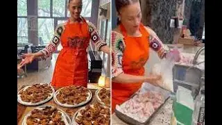 Paula Patton Shocking Fried Chicken Recipe