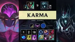 Karma Carry vs Karthus - EUW Master Patch 25.13