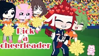 💫 Pick A Cheerleader 💫 || KiriDeku || ❤💚
