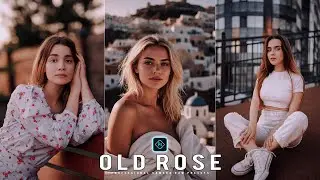 Old Rose Preset - Camera Raw Filter Presets Free Download - Color Grading Photoshop Tutorial