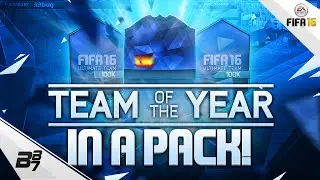 HUGE TOTY IN A PACK AGAIN! 100k TOTY PACKS! | FIFA 16