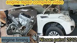 how to engine repair ring Piston install complete video#nissan patrol y62 2012