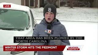 An update on travel conditions in High Point 5 p.m. 1/25
