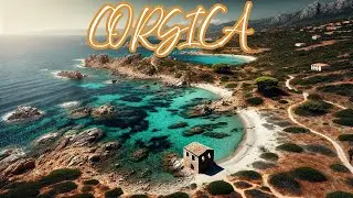 Pointe de la Revellata - Plage de l'Alga - Calvi - Corse - Musique relaxante et bruit de la mer - 5K