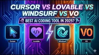 Cursor vs Lovable vs Windsurf vs V0 (Best AI Coding Tool in 2025?)