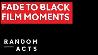 Cinematic moments of darkness | Blackout by Charlie Lyne | Visual Art | Random Acts