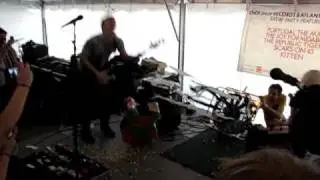 The Joy Formidable's Ritzy Bryan smashes guitar at SXSW 2011
