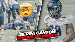 Sierra Canyon DESTROYS Loyola 52-3! Trailblazers Stay UNDEFEATED Heading Into Playoffs!