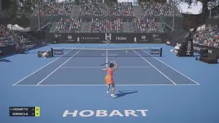 Cocciaretto vs Semenistaja HOBART International Wta250