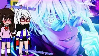 DanDaDan reage a Ego Vmz🔵🔴🟣 Okarun as Gojo Utahime as Momo