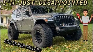 Jeep Rubicon 392 Fuel Economy (MPG) Big Tires | JL Wrangler Real World Test
