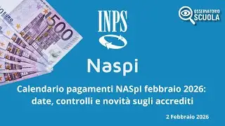 NASpI febbraio 2026: pagamenti e come controllare l&rsquo;accredito INPS