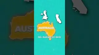 Australia Is Bigger Than You Think! 🇦🇺🌍