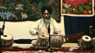 S. Kulwinder Singh (Disciple of Ustaad Allah Rakha) performing with senior students 2012 Hamilton 2