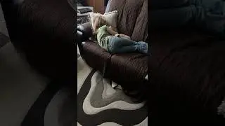 Shhh 🤫… Kenli and Ja are out of it… 😂 #sleepy