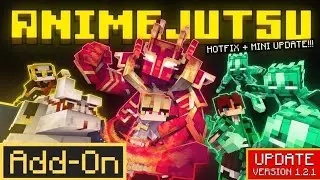 Minecraft add-on anime jutsu