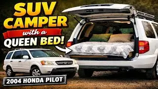 I Turned My Honda Pilot Into a Camper (Quick Tour)