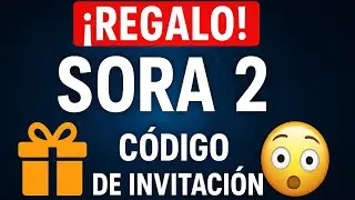 &iexcl;Regalo C&oacute;digo de Invitaci&oacute;n SORA 2! La IA M&aacute;s Avanzada del Mundo 😱💡