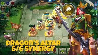 OP MIYA WITH DRAGON'S ALTAR SYNERGY CRYSTAL | MAGIC CHESS