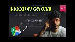 How to scrape google maps n8n ｜ using free api ｜ n8n automations ｜ leads automation ｜ in hindi