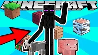 Jika Mobs Bisa Membangun (Build)?!?! - Minecraft Machinima Indonesia