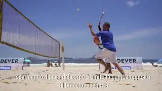Vol&eacute;e dinamica - Beach tennis tutorial #2 | Decathlon Italia