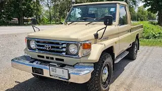 TOYOTA LANDCRUISER HZJ75 1HZ DIESEL 4WD 1991 Tax 69 Documents ready for transfer 2,350,000 baht 0...