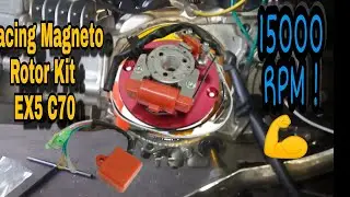 Magnet Racing EX5 / C70, Racing Magneto complete wiring