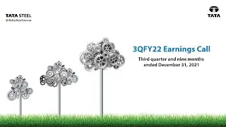 Tata Steel | 3QFY22 Financial Results Earnings Call