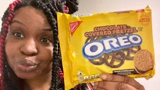 CHOCOLATE COVERED PRETZEL OREO #review