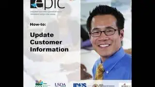 EPIC Tutorial - Update Customer Information