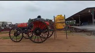 High wheels mini tractor|Kubota mini tractor|500Ltrs Spray Machine |Tractor Videos|Kubota India