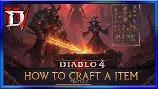 Diablo 4 How to Craft a Item From Start to Finish Season 11 Divine Intervention Diablo IV Guide