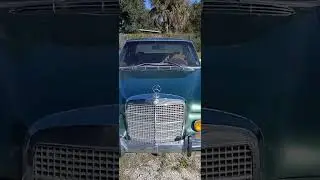 Mercedes-Benz W108/W109 series luxury sedan, likely a 280SE or 300SEL model,  1965 and 1972.