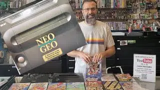 Neo Geo Aes system trade in and story time with Mike.