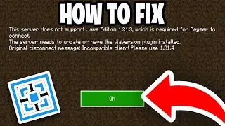 How To Fix Aternos Outdated Client! - Tutorial
