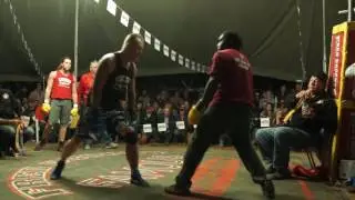 Fred Brophy's Boxing Tent: Birdsville 2016